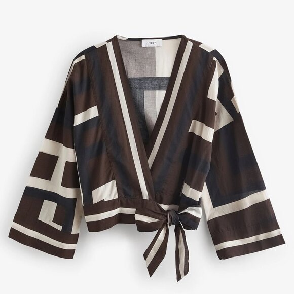 NEXT DIRECT WRAP TOP & BEACH PANTS SET - BNWT - GORGEOUS! - Picture 2 of 10